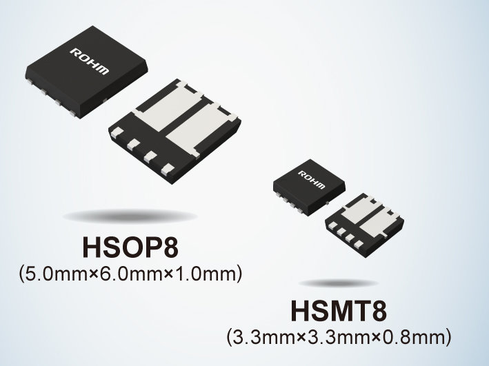 Rohm Semiconductors: Nouvelle gamme de 5 modèles de Low ON Resistance 100V Dual-MOSFETs 